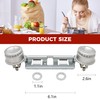 Double Burner Assembly WB16K10026 WB29K17 Double Stove Top Double Surface
