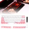 73PCs Sublimation Keycaps PBT Mechanical Keyboard Accessory PC Parts with