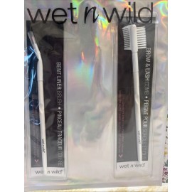 Wet n Wild Makeup Brushes. Brand New Precision, Duo Kit