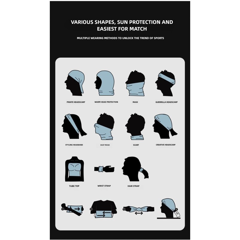 Neck Gaiter (ARCTIC GRAY)