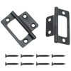 8 Pack Non-Mortise Door Hinges Heavy Duty Bifold Butt Cabinet