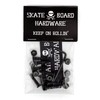 Skateboard Hardware Mounting Set 1 Inch Allen - Longboard Screws
