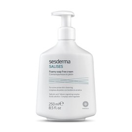 Sesderma | Salises Foaming Cream without Soap | Soap Free Skin Cleanser | Acne Prone Skin | Sebum Regulating | Salicylic Acid | Pore Cleansing | 300 ml