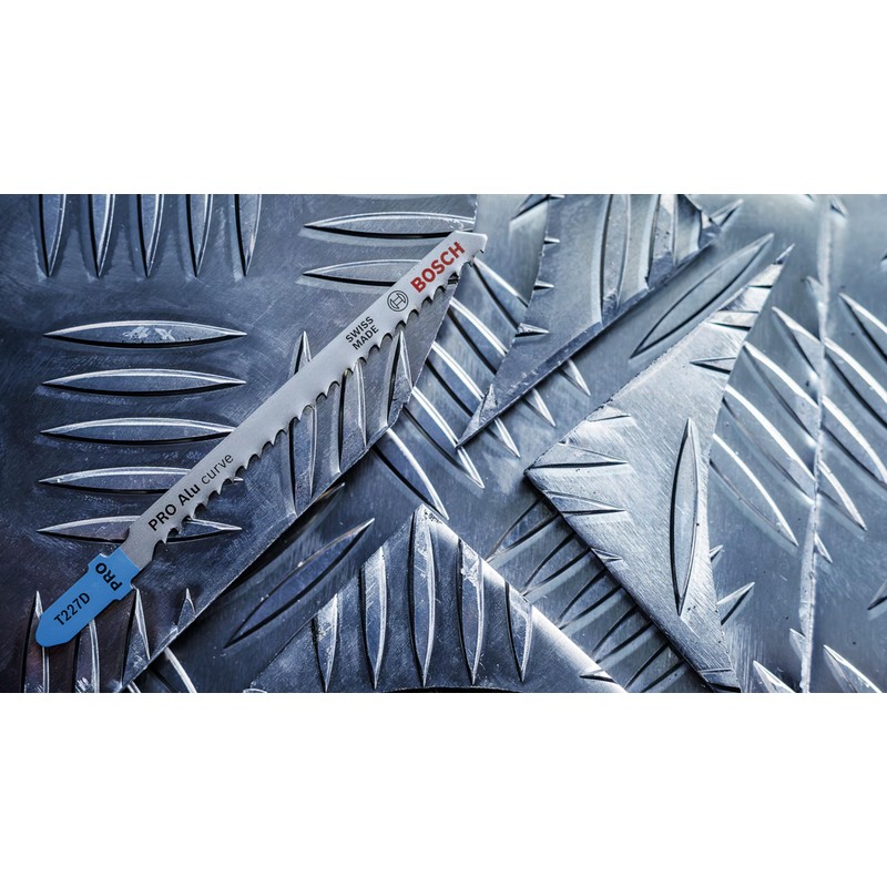 Bosch 2 x Pro Aluminium Curve T227D Jigsaw Blade (for