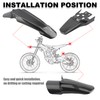 ABCERRSI Surron Front Rear Fender Set,3pcs Shock Front Rear Mud