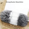 DELUX Microfiber Feather Duster,7 PCS Reusable Bendable Washable Cobweb Duster