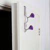 Premier Housewares Diamante Double Over Door Hook - Purple