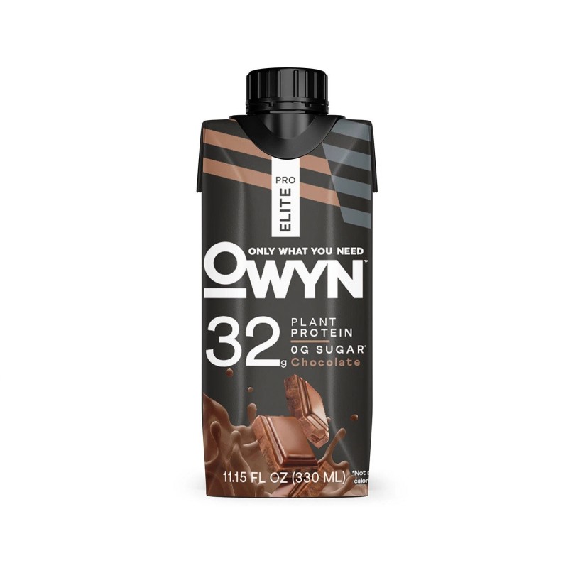 ProElite OWYN Pro Elite 32g Plant Protein Shake Chocolate 11.15oz