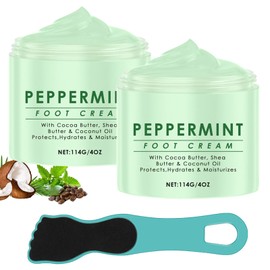 COWANIEE 3 Pcs Foot Cream for Very Dry Feet Set, Foot Moisturiser, Cracked Heel Cream