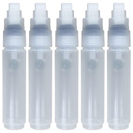 FULIBAO Refillable Paint Markers for Empty Pens 5Pcs/Pack, 10mm Jumbo Tips, Acrylic Markers for Kitchenware, Car Touch-up, Wood, Leather, Acrylic Painting, And DIY Graffiti Art