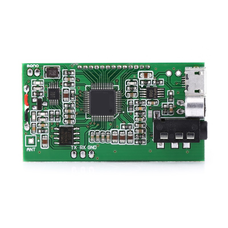 DSP & PLL Digital Wireless Microphone Stereo FM Transmitter Module