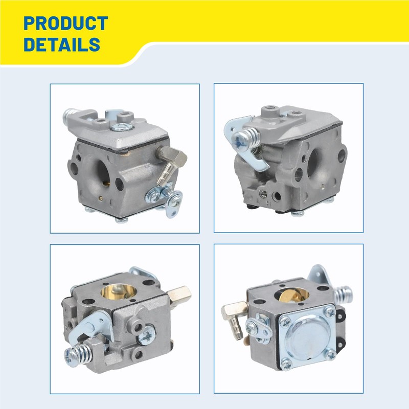 FitBest Carburetor Kit for Tecumseh TM049XA TC200 TC300 640347 640347A