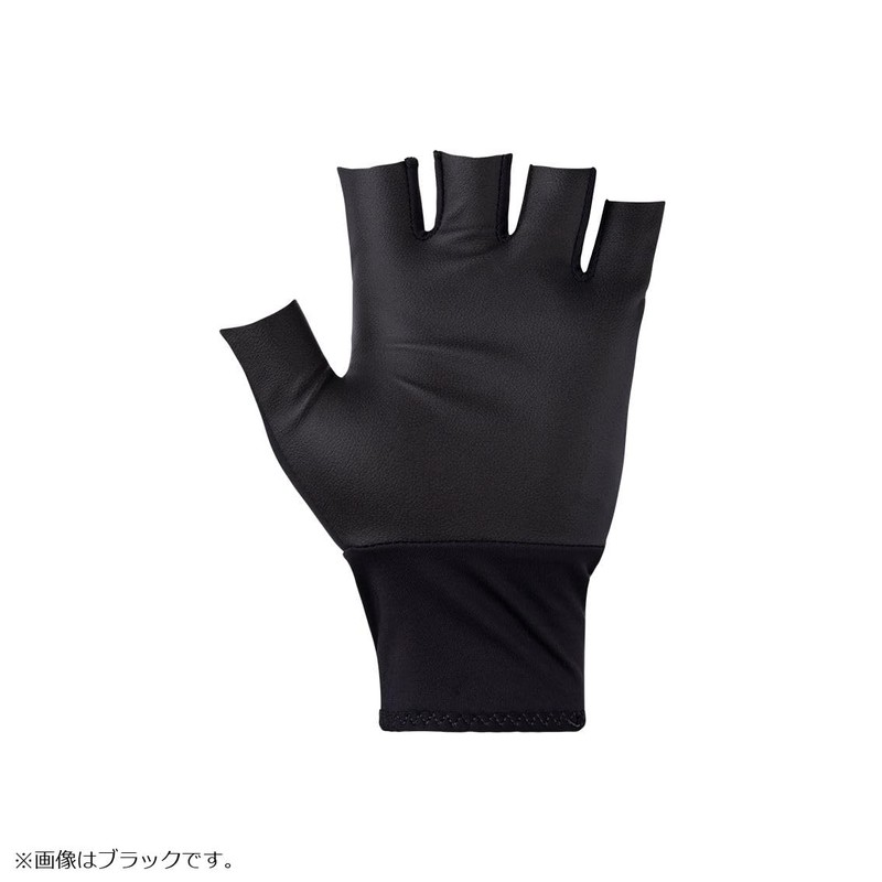 Daiwa DG-8123W Windproof Beltless Gloves, 5-Cut Gunmetal, M, Fishing, Fishing