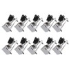 10pcs Metal Clip Stainless Steel Separation Clips Portable Stable Art