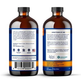 【Sandhus】Scalp Stimulator, Castor Oil, Herbal Blend for Thicker Hair and Better Skin, Comfort Hair Care Vitamin Oil, Multi-functional Strengthening & Smoothing Hair Care Liquid