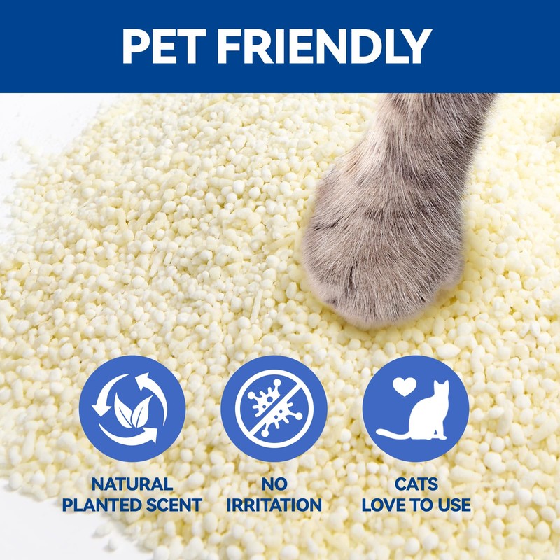 OPET Corn & Cassava Cat Litter, Natural Sustainable Ingredients, Quick