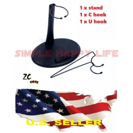 ZC toys 1/6 scale action figure Stand U & C Type for Hot toys Phicen Kumik USA