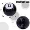 MEAJOO 4PCS Pool 8 Ball Tire Valve Stem Caps, Aluminum