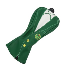 Golf Club Headcovers, Waterproof PU Leather, Soft Thick Lining, Driver Hybrid Club Head Cover for Men and Women, Golf Lovers (3 Wooden Lids)