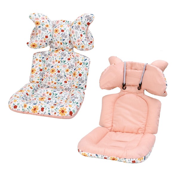 Baby Pushchair Seat Liners,1 Pack Removable Stroller Cushion Seat Liner,Universal