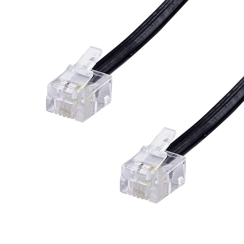 PCSL ADSL Cable RJ11 to RJ11 Modem Lead for Broadband