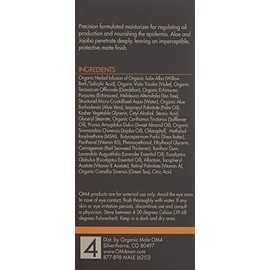 Organic Male OM4 Oily STEP 4: Weightless Equalizing Moisture Complex - 3.3 oz