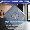 WZKO WB02X24872 Range Hood Grease Filter 11-7/8''x11-7/8'' 2pack For GE