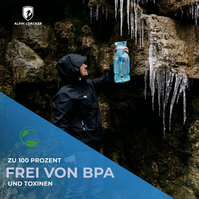 ALPIN LOACKER Outdoor Hydration Bladder with Drinking Tube for Sports