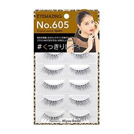Glitter Innovation EYEMAZING False Eyelashes NO.605 5 Pairs