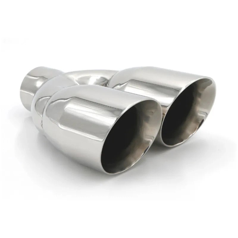 KEEPDSGN 2X Dual Exhaust Tip 2.5"Inlet For 2019-2025 Chevy SILVERADO