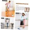 COLLBATH 1 Pair Practical Detachable Mop Slippers Chenille Floor Cleaning