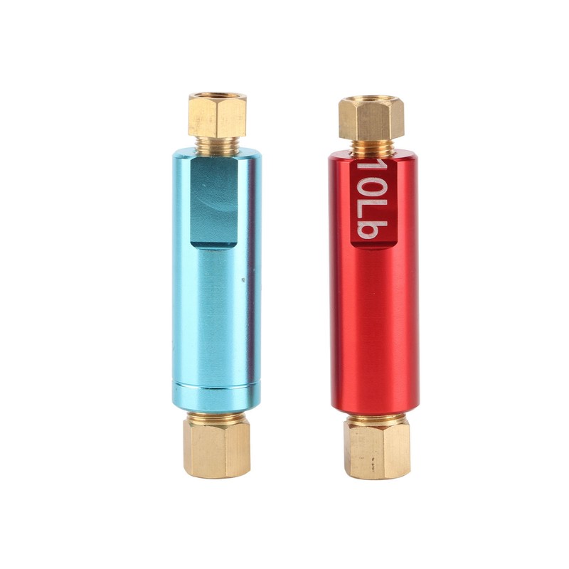2pcs Residual Valve Metal Residual Brake Pressure Check Valve Universal