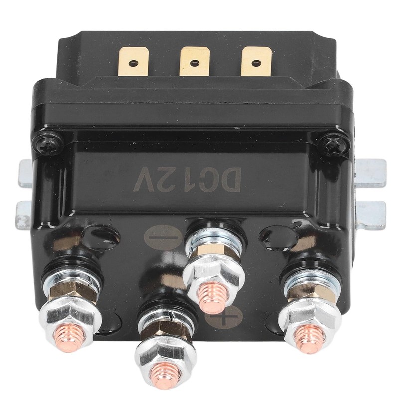 Ausla 12V 250A Winch Relay Kit, Brass Coil Split Charging