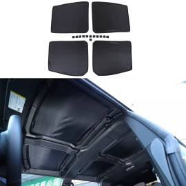 Carworld66 For Hummer EV SUV 2024+ Sunroof Glass Folding Sunshade Anti-UV Sunshade Visor