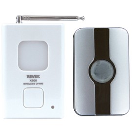 Revex Wireless Chime X Series Transmitter and Receiver Set Intercom Entrance Chime X810G