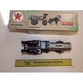 Texaco ERTL Die Cast Horse & Tanker Locking Coin Bank Collector's Series #8