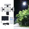 4 Head Solar Sensor Light 7700K 8W IP65 3 Gear