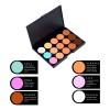 Paleta Correctores Universo en Linea 15 Tonos Crema Larga Duración