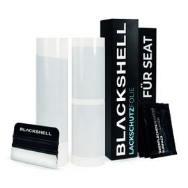 Blackshell® Paint Protection Set Suitable for Seat Leon ST (Estate) | Type 5F | Year of Manufacture 2013-2020 Transparent – Perfect Fit Boot Sill Protector, Door Sill Strips Including Film Set