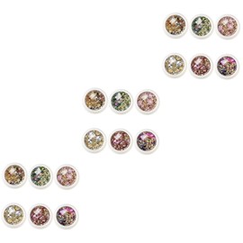 Healvian 18sets Rhinestone Nail Art Supplies for Manicures and Lightweight Nail Decoration Accessories for Women Mixed Styles for Home