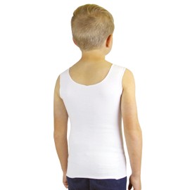 SmartKnitKIDS® Compresso-T Compression Undershirt 3 Pack - Medium - White