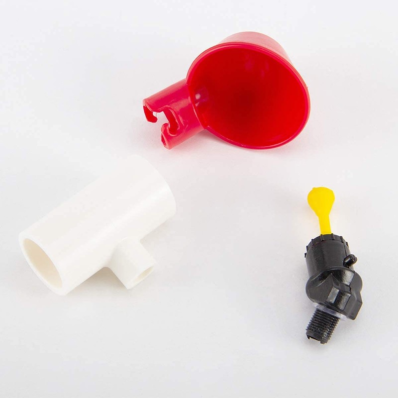 ANCLLO Pack of 6 Automatic Poultry Drinking Cups for Chickens,