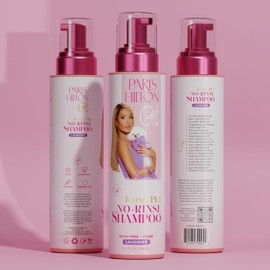 Paris Hilton Pet Iconic Lavender Scent No-Rinse Dog Shampoo, Waterless Dog Wash, Hypoallergenic, 280ml – Quick Clean for Dogs, Easy Grooming, No Rinse Needed