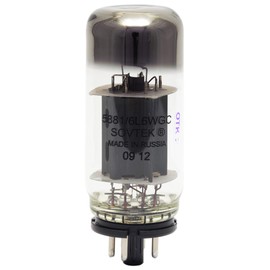 SOVTEK 5881/6L6WGC /MP Matched 2-Piece Straight/T Partial Heat Beam Tube TSOV5881/MP