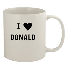 I Heart Love Donald - Ceramic 11oz White Mug