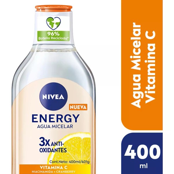 Nivea Agua micelar NIVEA Energy Vit C 400 ml