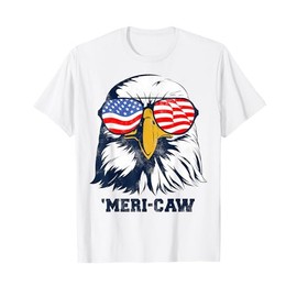 Bald Eagle 'Meri-Caw Portrait T-Shirt