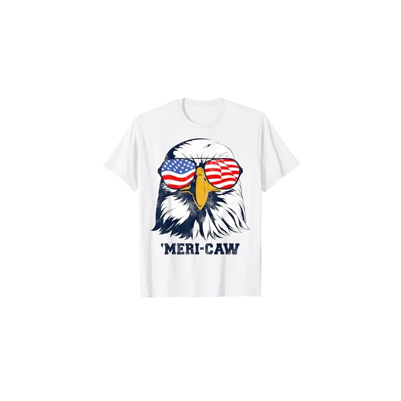 Bald Eagle 'Meri-Caw Portrait T-Shirt