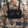 WYNEX Tactical Chest Rig Bag of Laser Cut Design, Molle
