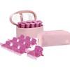 Vidal Sassoon Compact Hair Roll Setting Machine Setting Roll Set, VSHS10BK / 비달사순 컴팩트 헤어롤 셋팅기 세팅롤 세트, VSHS10BK